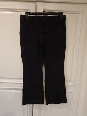 Classic Black Women's Jeans - Flared Fit